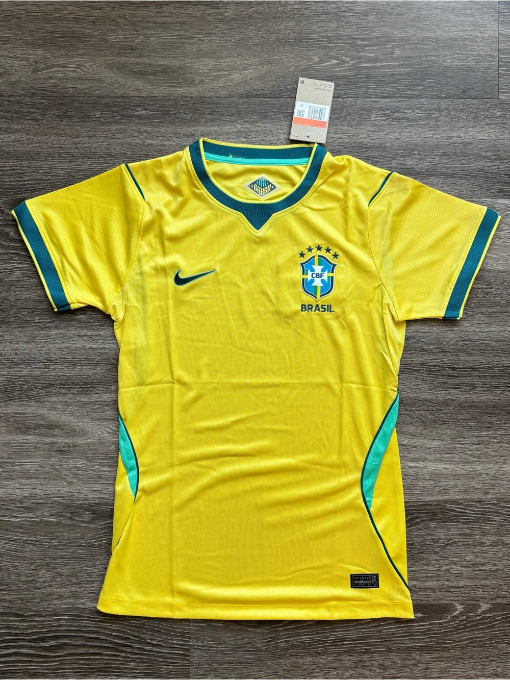 Nike Yellow Brazil Women’s Soccer Jersey World Cup 2026 Multiple Sizes